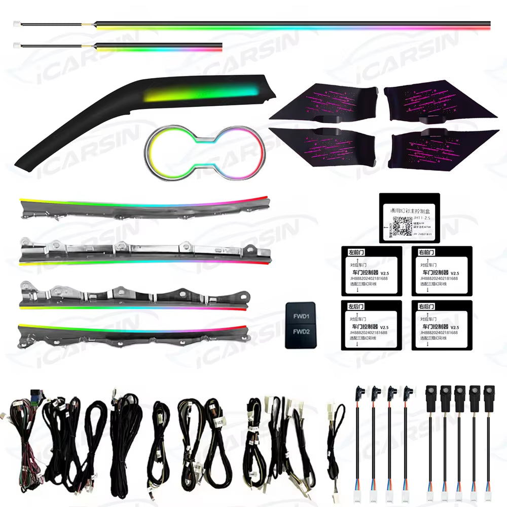 Ambient Lighting Upgrade Kit for Toyota Camry 8Th 2018 - 2023