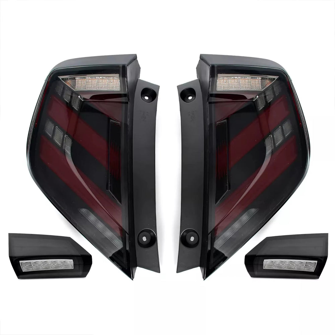 Honda Civic 10Th Gen X Hatchback FC FK 2016-2020 LED Tail Lamp with Sequential Turn Signal New Auto Parts 12V