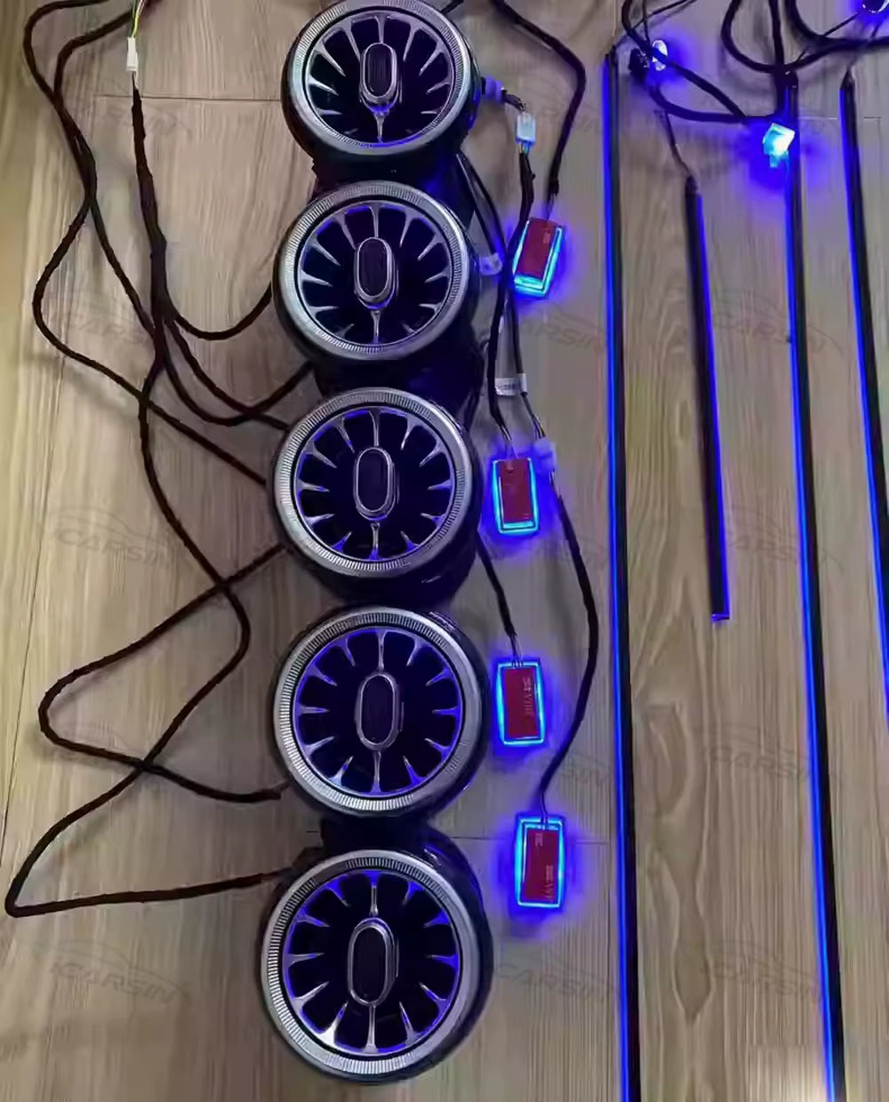 Ambient Lighting for Audi TT LED Turbine Air Vent Lights