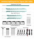 Ambient Lighting Kit for Volkswagen Tiguan 2017 to 2022 LED Lights Door Trim