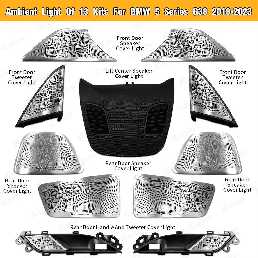 BMW 5 Series G30 Front Tweeter Horn Luminous Cover
