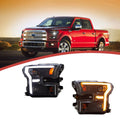 LED Front Lamp Headlamp Assembly for Ford Raptor F150 Headlights Head Lights 2015-2020