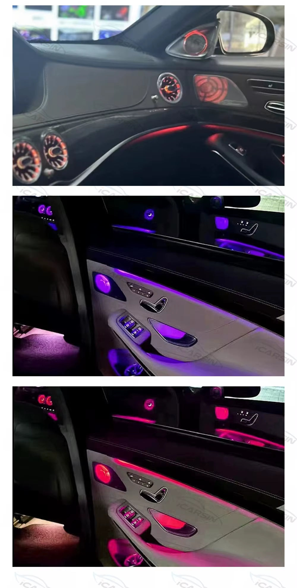 Ambient Lighting for Mercedes Benz S-Class W222 2014-2020