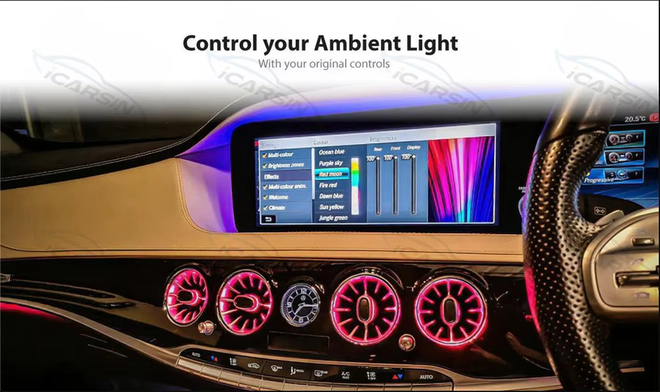 Ambient Lighting for Mercedes Benz S-Class W222 2014-2020