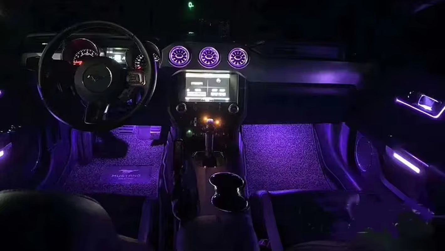 Led Car Interior Ambient Lighting for Ford Mustang 2015-2023