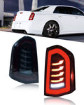 Chrysler 300C Full LED Tail Lights Rear Lamps with Clear Lens 2011 2012 2013 2014