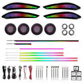 BMW 3 Series 2013 - 2019 F31 F34 F36 Interior LED Door Trim Speaker Cover Lights