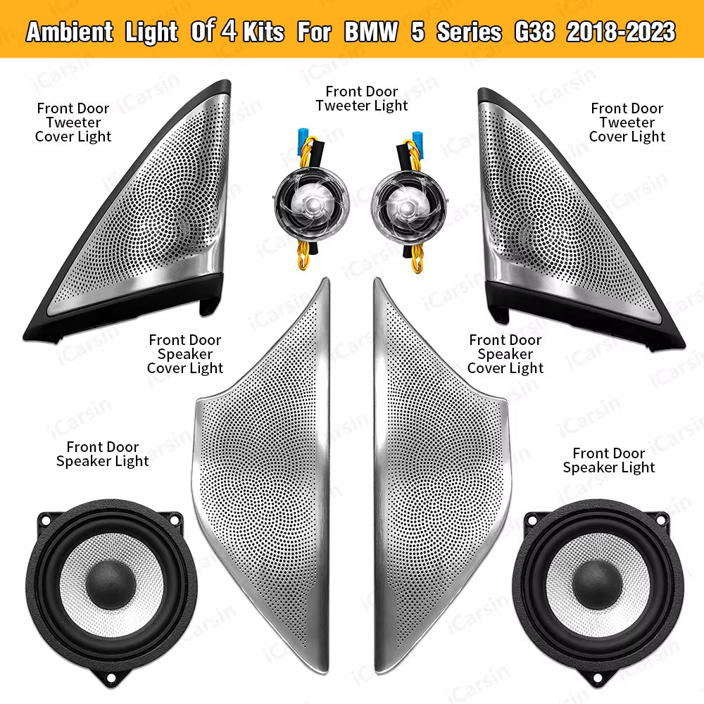 BMW 5 Series G30 Front Tweeter Horn Luminous Cover