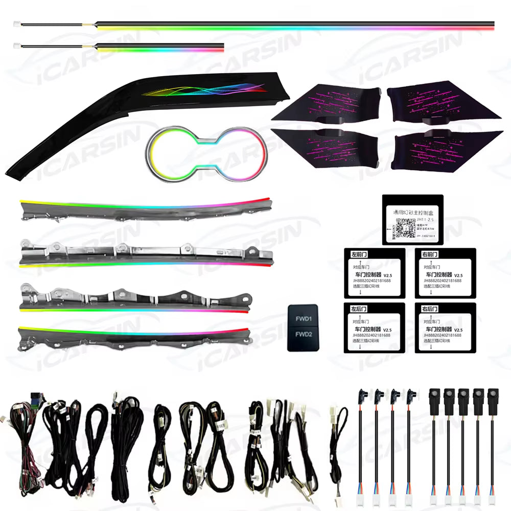 Ambient Lighting Upgrade Kit for Toyota Camry 8Th 2018 - 2023