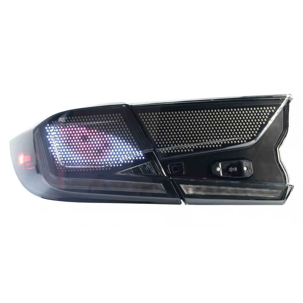 Digital RGB Tail Lights for Honda Accord Gen 10Th 18-22 with Starlight Running APP Tail Lamp