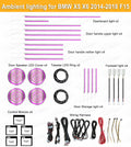 Lighting for BMW X5 X6 F15 F16 2014-2018 Interior Lights LED Door Speaker Cover Accessories