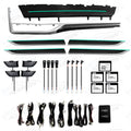 Wood Carbon Fiber Trim Ambient Lighting Upgrade Kit for Highlander 2015 - 2021