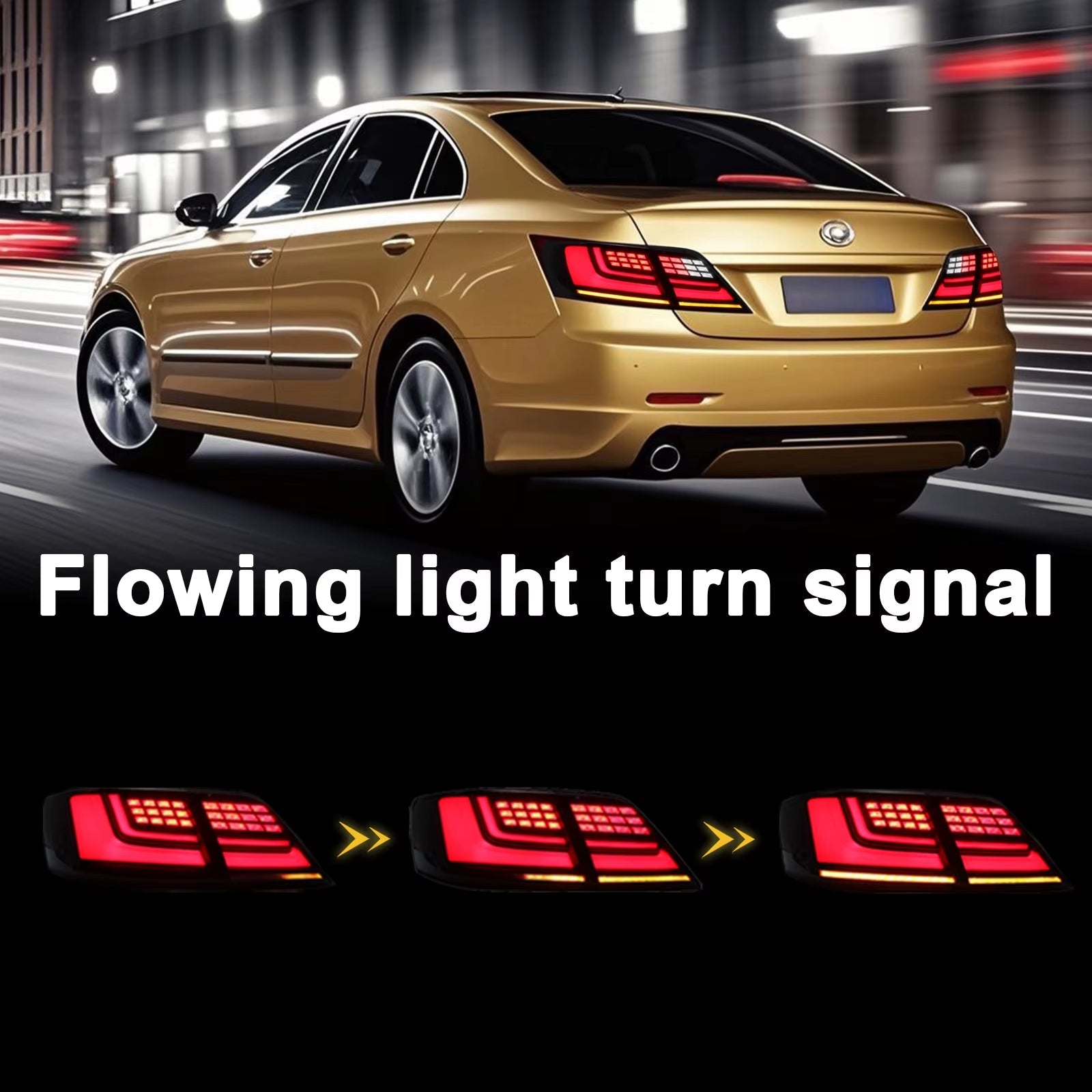 2006-2014 LED Tail Lights for Toyota Camry Aurion Auto Parts New Condition 12V ABS Back Lamp