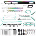 33 Lights for Audi A6 A7 C8 2019+ Dashboard Trim Door LED