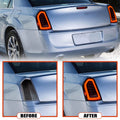 Chrysler 300C Full LED Tail Lights Rear Lamps with Clear Lens 2011 2012 2013 2014