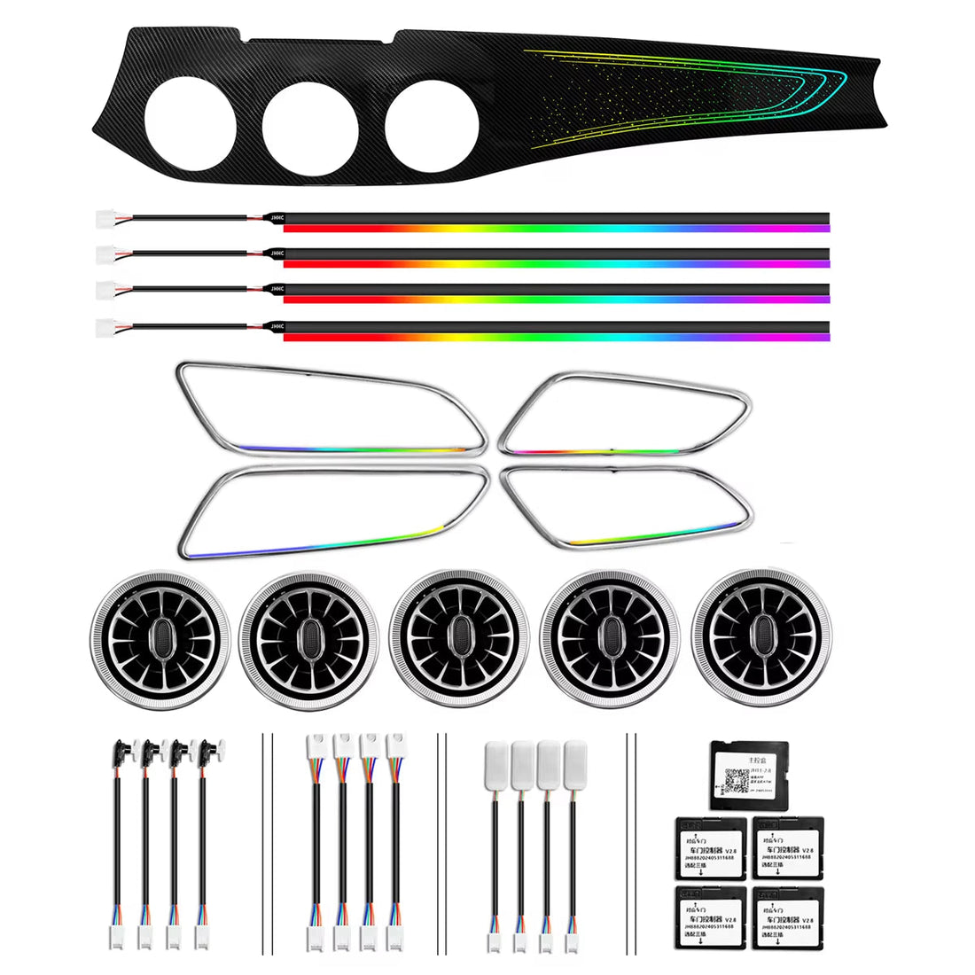Mercedes-Benz CLA 2013-2018 GLA X156 Interior LED Light Accessories