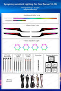 Led Car Interior Ambient Lighting for Ford Focus 2018-2025