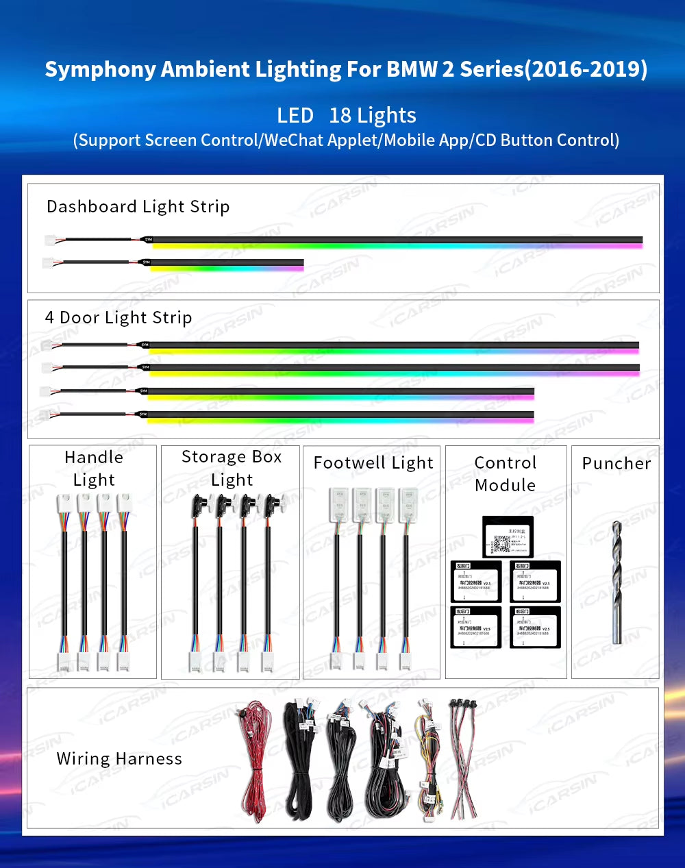 Lighting Upgrade Kit for BMW 2 Series F22 F23 F44 G42