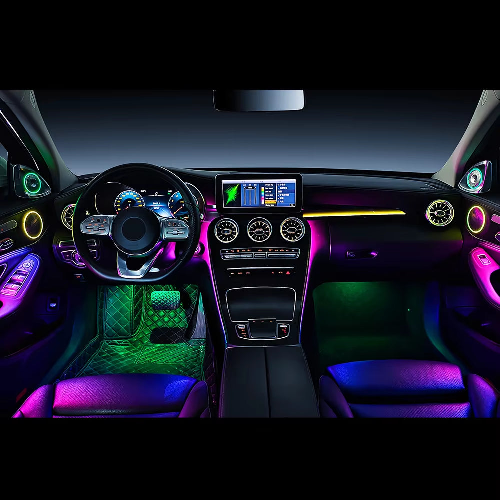 Ambient Lighting for Mercedes Benz C Class W205 GLC X253 2015-2021