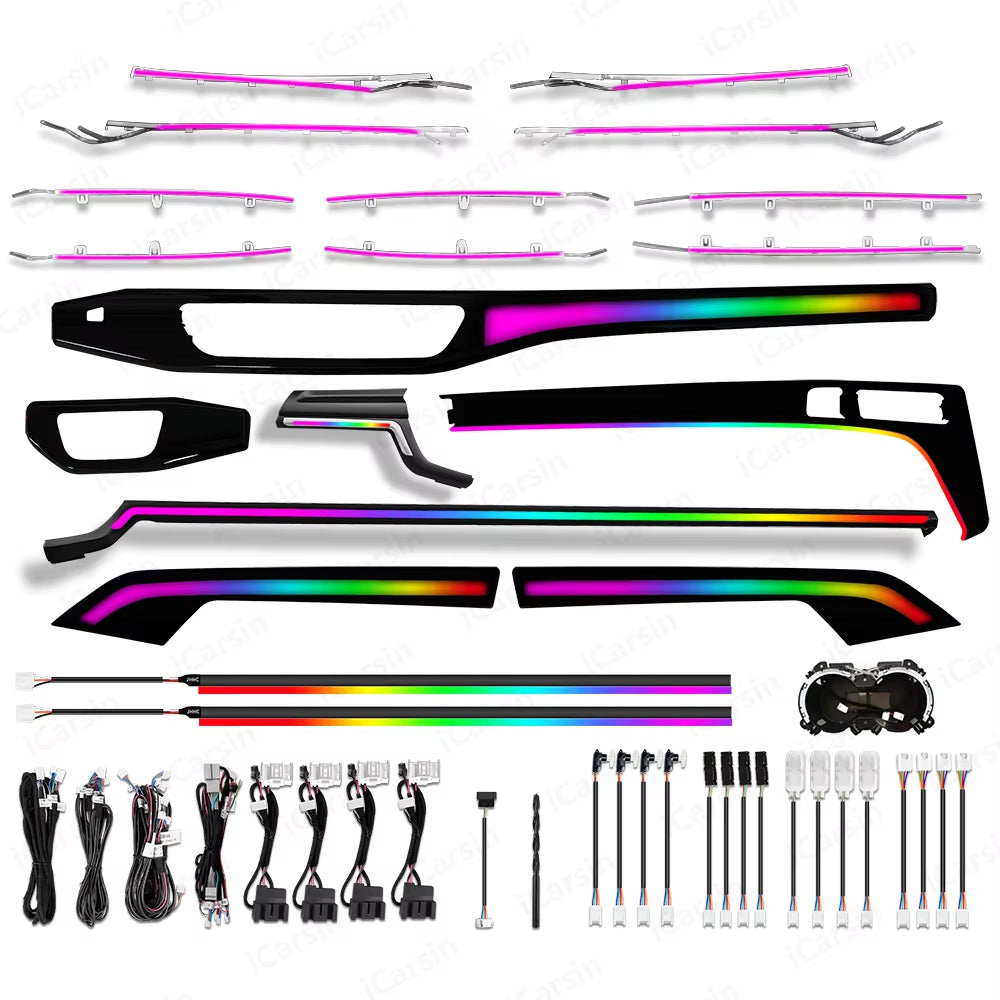 Light Decoration for Audi A4 B9 2017-2024 Dashboard Trim Accessories