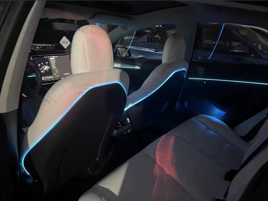 2021+ Model 3/Y Laser Carving Lighting Upgrade Kit for Tesla