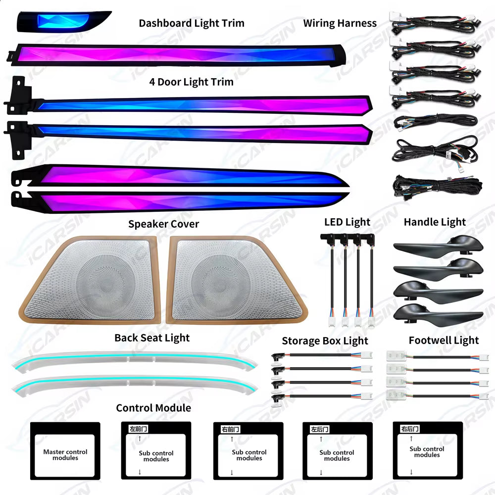 Lighting Kit for LEXUS ES 2018 - 2024 ES300H ES250 Light Accessories Door Trim
