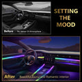Universal 22 in 1 Symphony LED Car Interior Ambient Light 256 Color