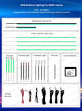 BMW 6 Series F06 F12 F13 G32 Ambient Light