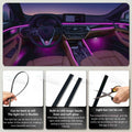 Universal 22 in 1 Symphony LED Car Interior Ambient Light 256 Color