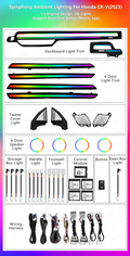 Ambient Light for Honda CRV CR-V 6Th Gen 2023+