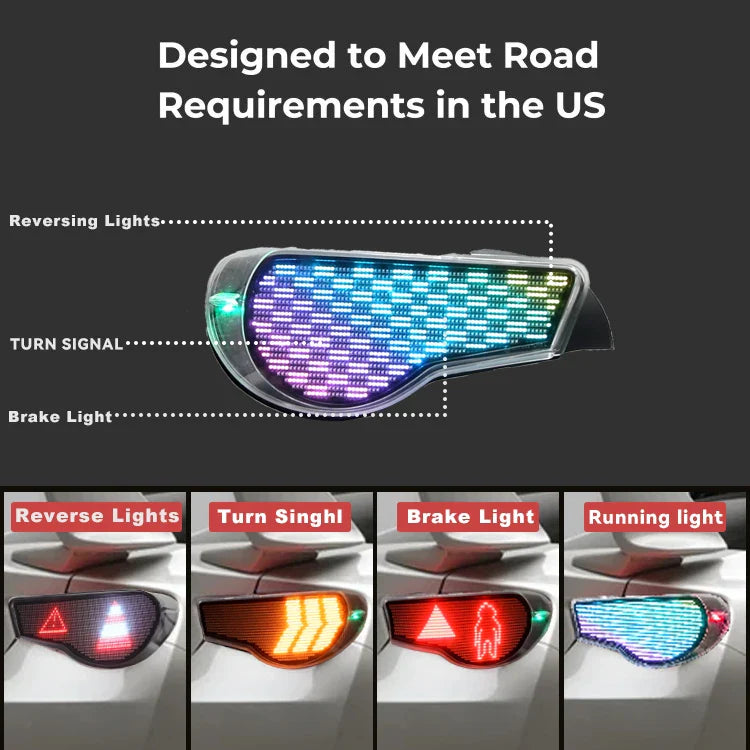 Subaru BRZ for Toyota 86 GT86 TRD 2012-2020 Taillights Accessories