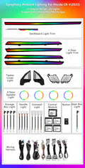 Ambient Light for Honda CRV CR-V 6Th Gen 2023+