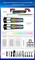 Ambient Light for Porsche Panamera 2023-2017