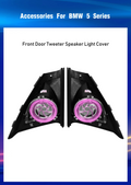 RGB LED Door Tweeter Speaker Cover for BMW 5 Series F10 F18 2012-2017