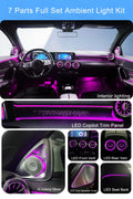 Icarsin Upgrade 64 Colors Ambient Light Air Vent for Mercedes-Benz A-Class W177 Interior Lighting System 2019 to 2023