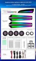Ambient Light Upgrade Kit for BMW X3/X4 F25/F26 (2012–2017)