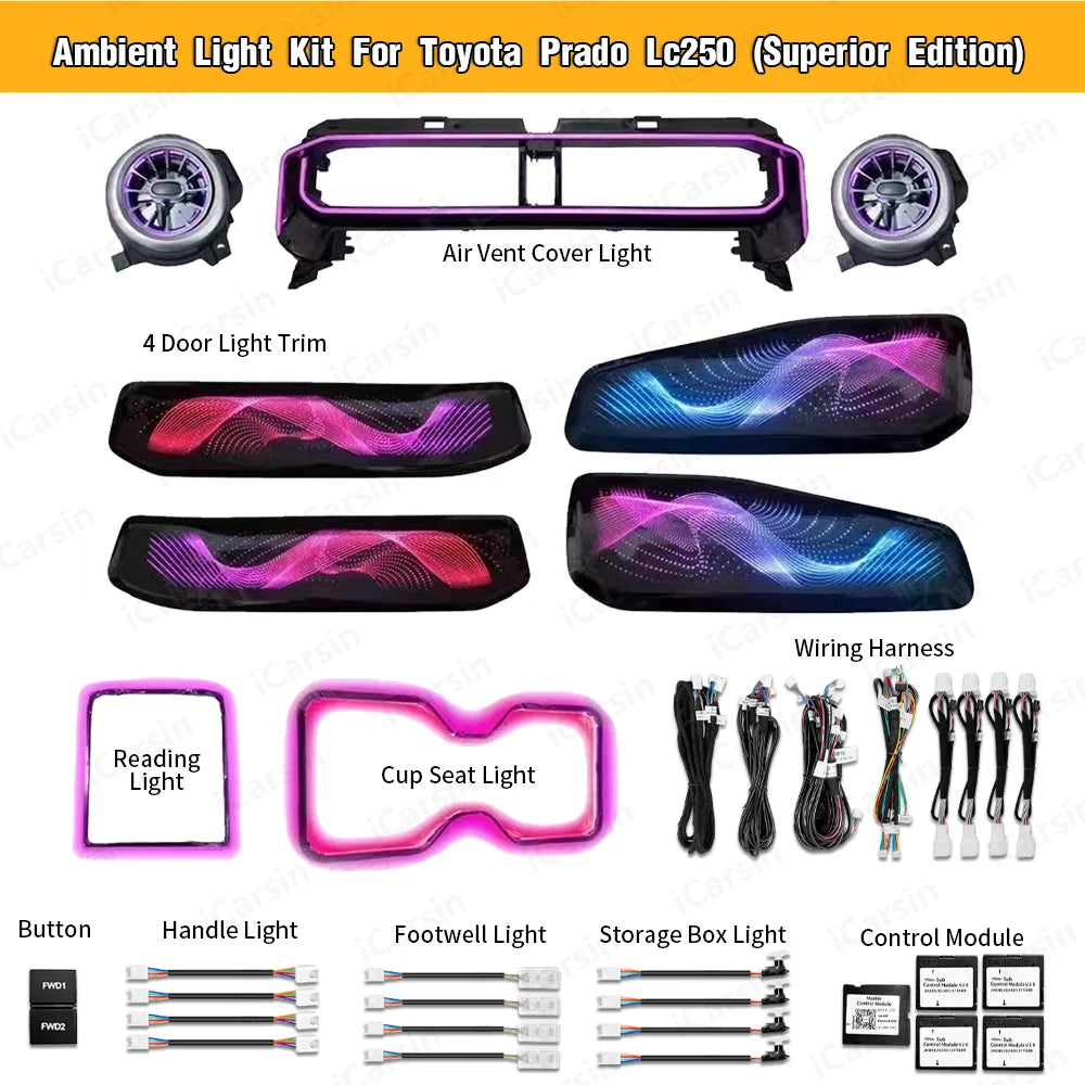 Ambient Light for Toyota Land Cruiser 250 LC250 Prado