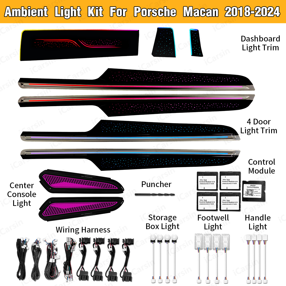 Ambient Light for Porsche Macan 2018+