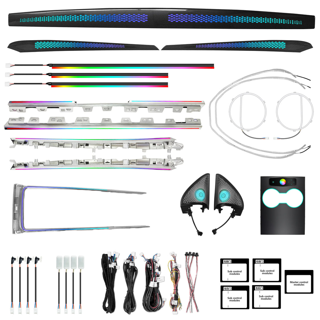 Light Accessories for Tesla Model 3/Y 2021-2024