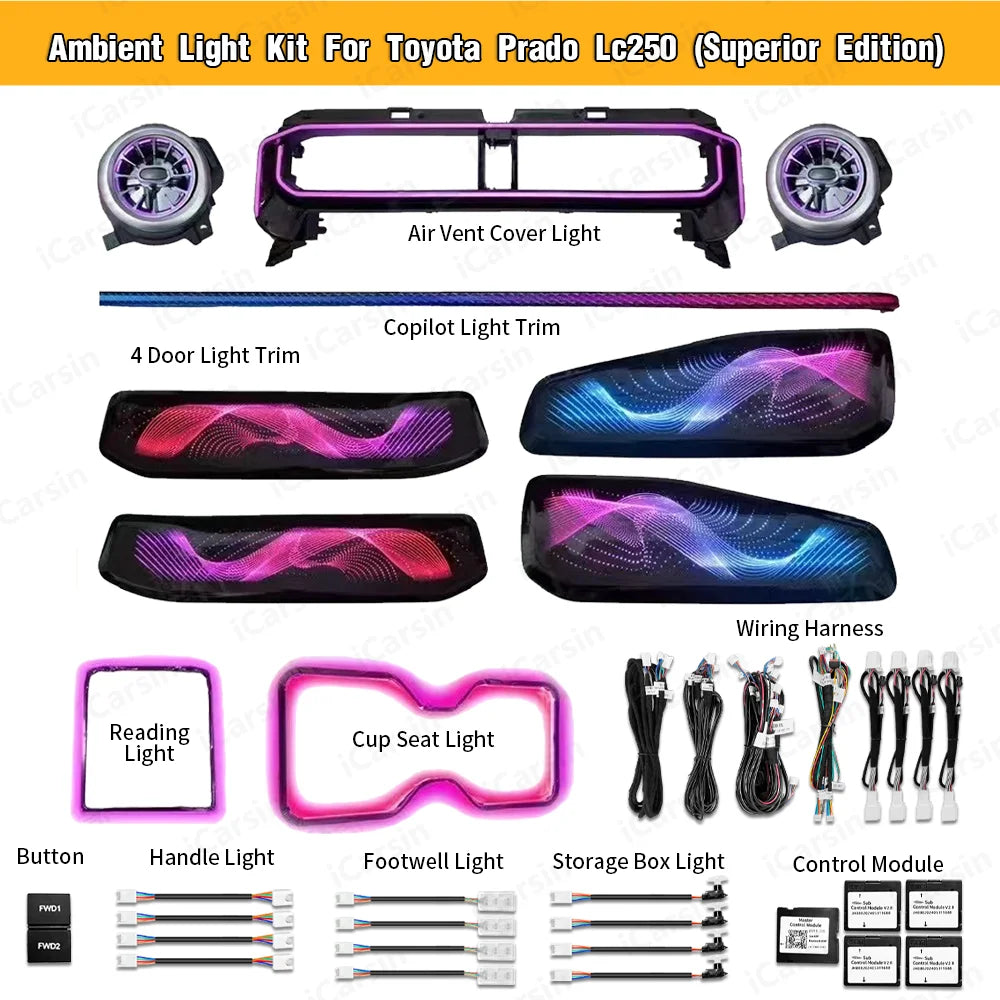 Ambient Light for Toyota Land Cruiser 250 LC250 Prado