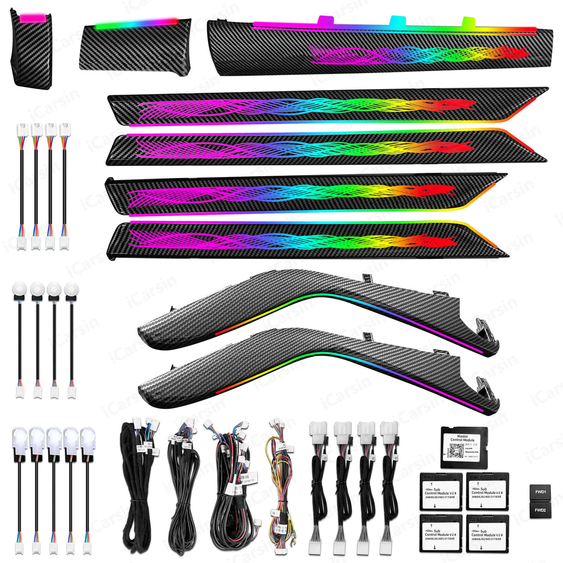 Interior Ambient Light for Honda Civic Tenth-Generation 2016-2021