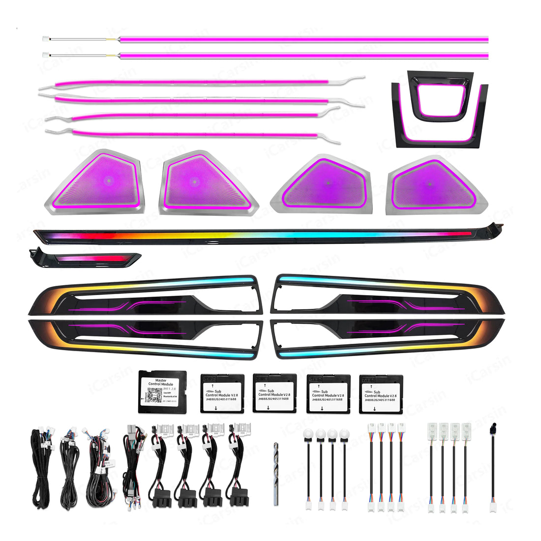 Icarsin Dynamic Ambient Light for Porsche Cayenne 2024