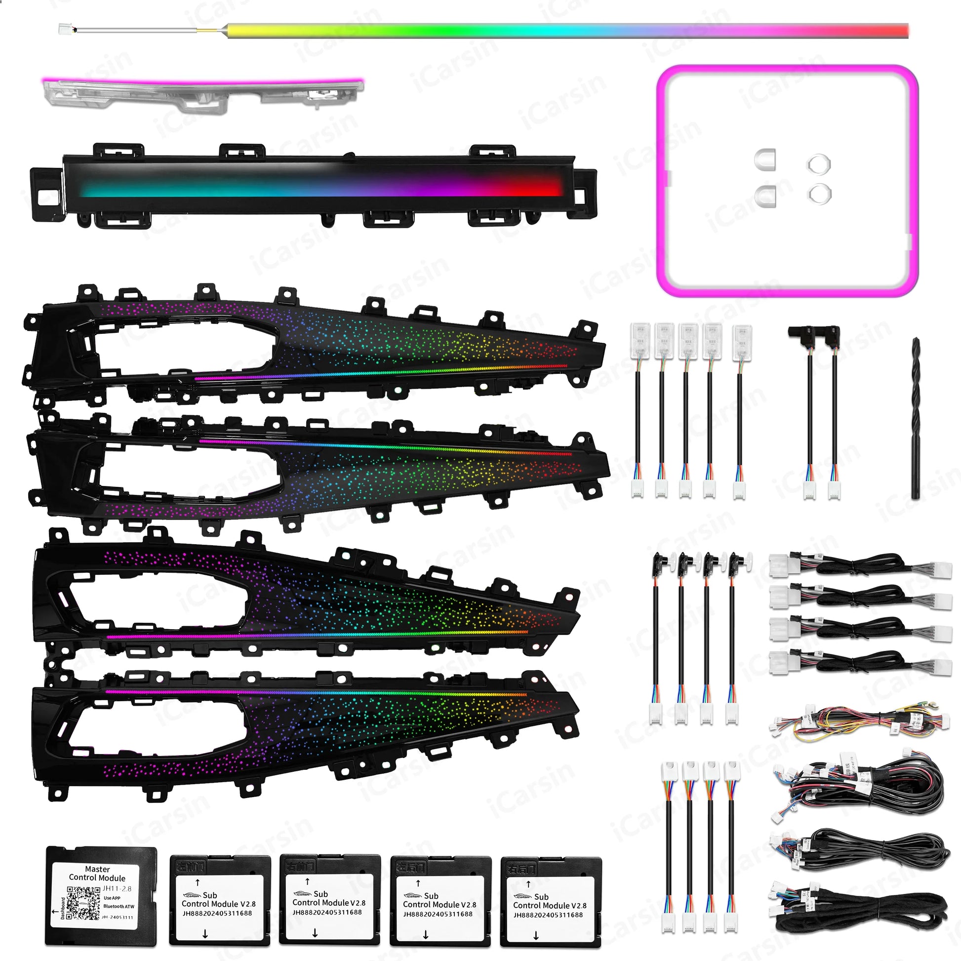 Ambient Lighting for Accord 11Th Gen Light Door Trim Panel Replacement Accessories