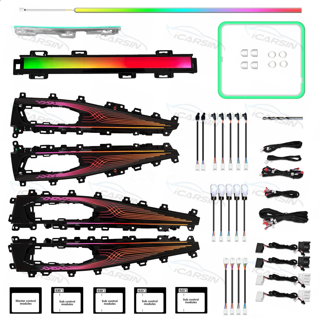 Ambient Lighting Kit for Honda Accord 11Th Gen 2023+ Interior