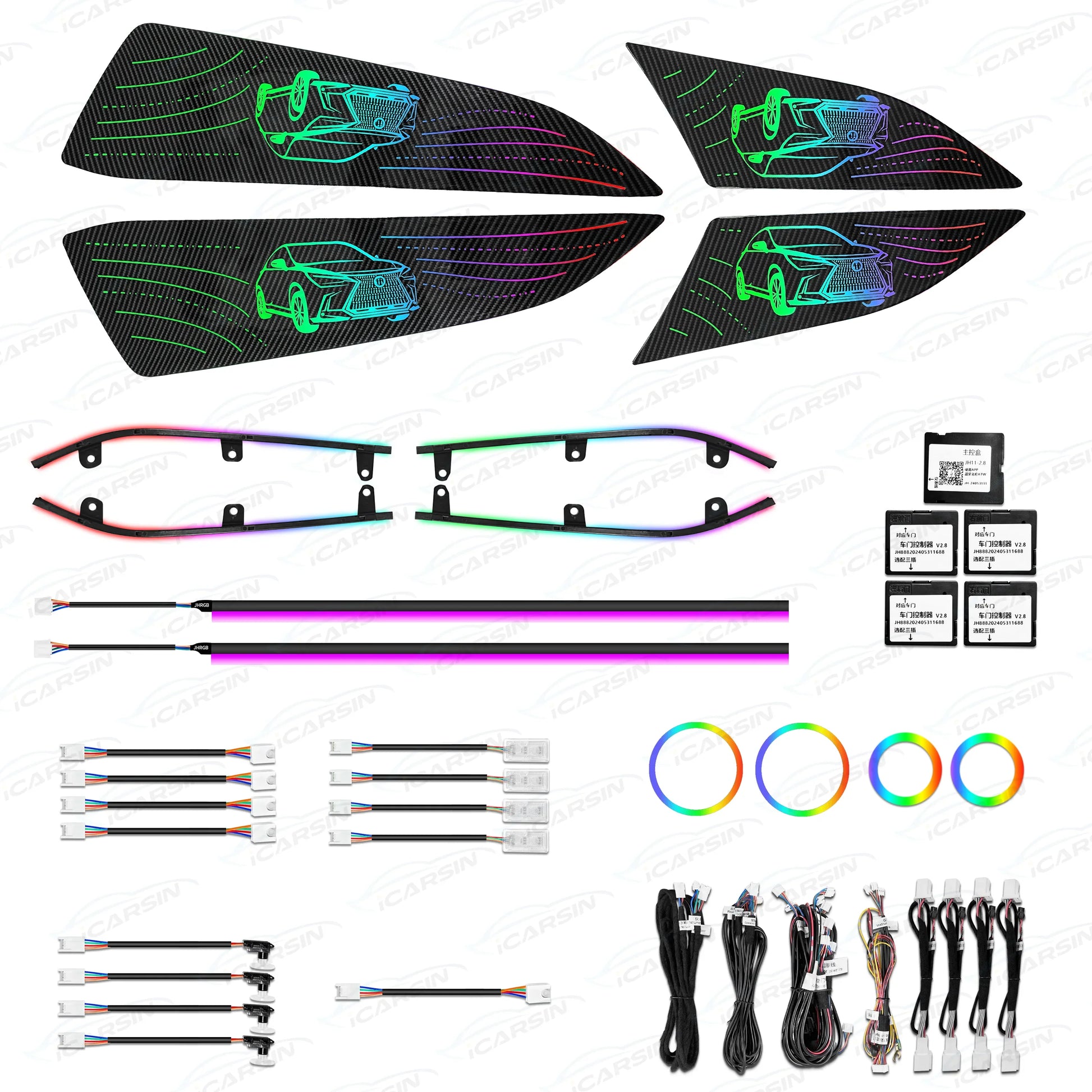 Lighting for LEXUS NX 2022+ Interior LED Trim Accessories