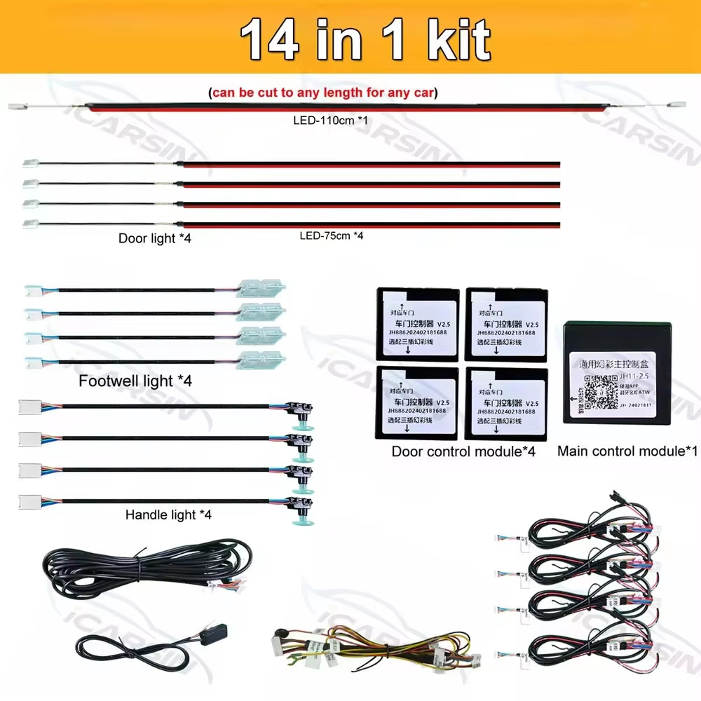 LED Ambient Lighting Universal Accessories RGB