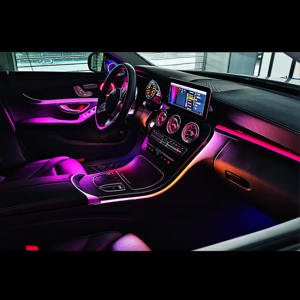 Ambient Lighting for Mercedes Benz C Class W205 GLC X253 2015-2021