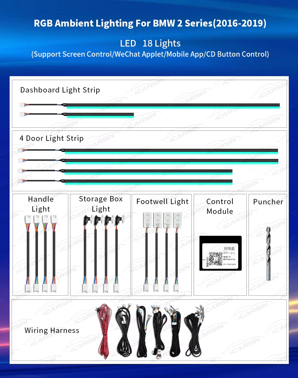 Lighting Upgrade Kit for BMW 2 Series F22 F23 F44 G42