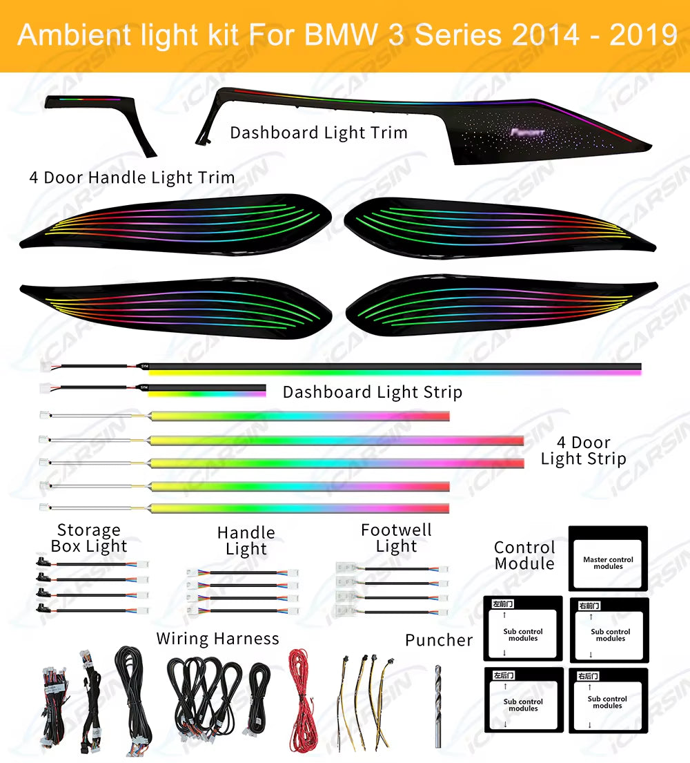 Lighting Kit for BMW 3 Series 2014-2019 F30 340I
