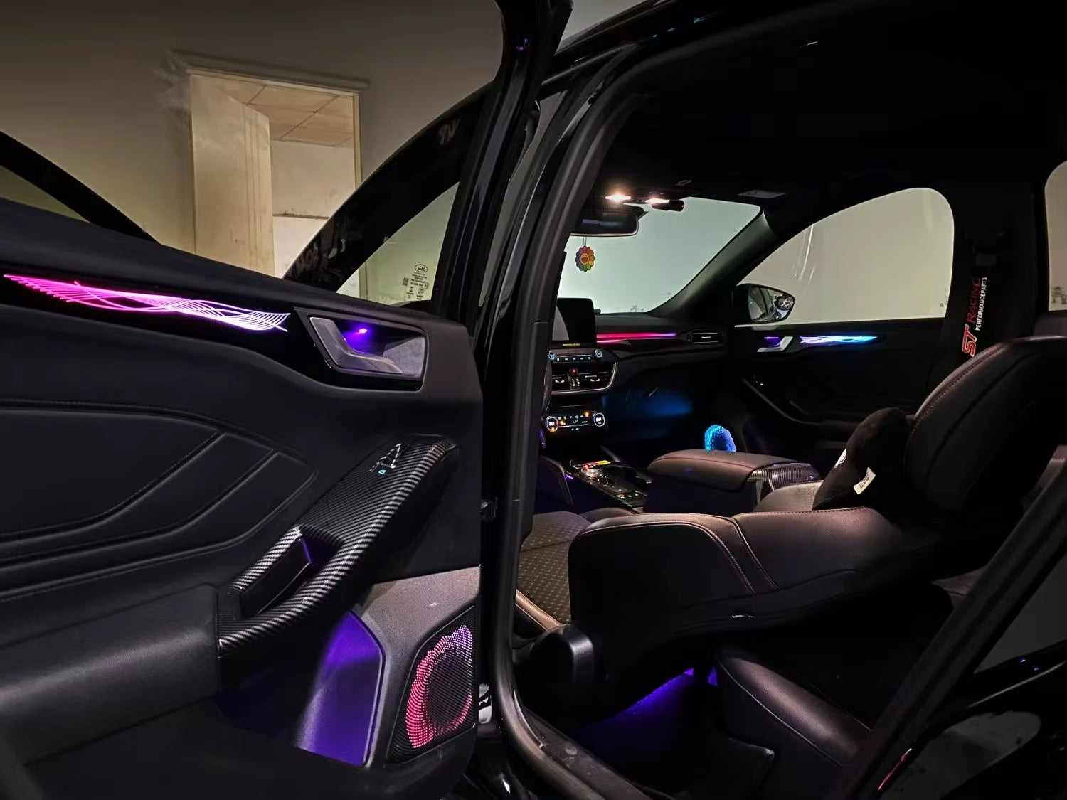 Led Car Interior Ambient Lighting for Ford Focus 2018-2025